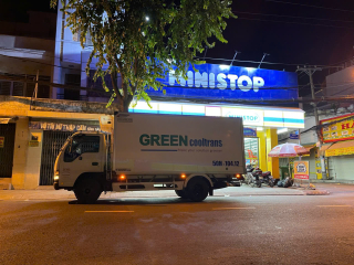 VẬN CHUYỂN HẢI SẢN BẰNG XE ĐÔNG LẠNH CHUYÊN NGHIỆP AN TOÀN CỦA GREEN COOLTRANS